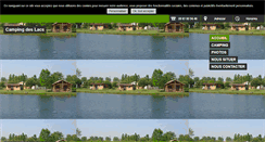 Desktop Screenshot of camping-des-lacs.fr